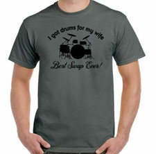 Drummer T-Shirt Hommes Drôle