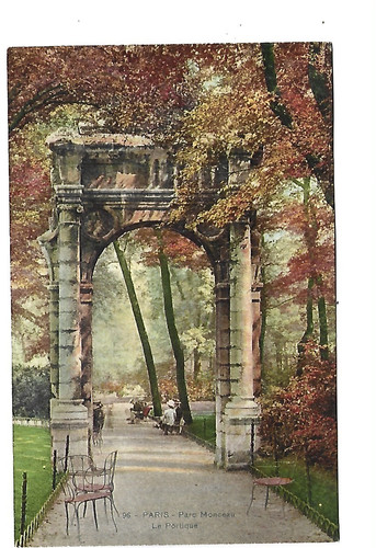 Paris parc monceau le - ,
