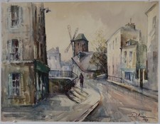 Paris. Moulin de La Galette