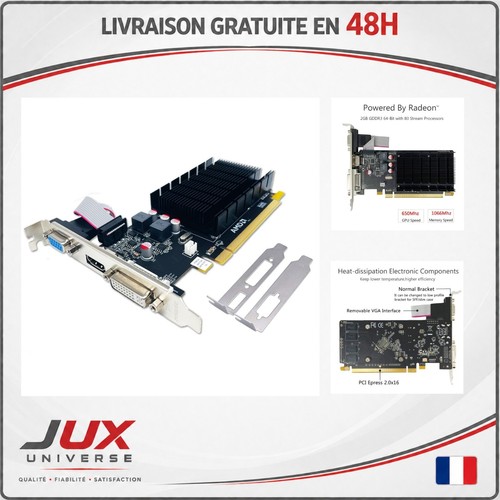 Qthree carte graphique - graphique, radeon