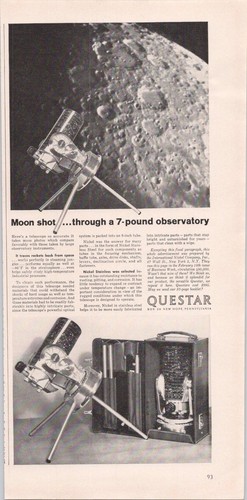 Questar original 1962 - questar,