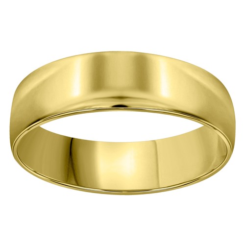 14k jaune unisexe solide - unisexe,