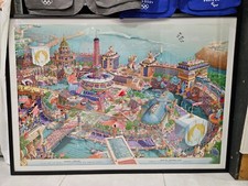 Affiche officielle neuve Jeux Olympiques JO Paris 2024 collector 70 x 100 cm
