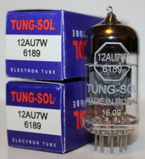 Paire Assortie Tung Sol 12AU7W/6189/12AU7 Pré-ampli Tubes, Tout Neuf en Boîte