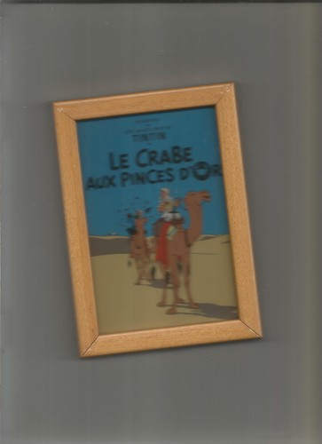 Carte postale tintin milou - carte,