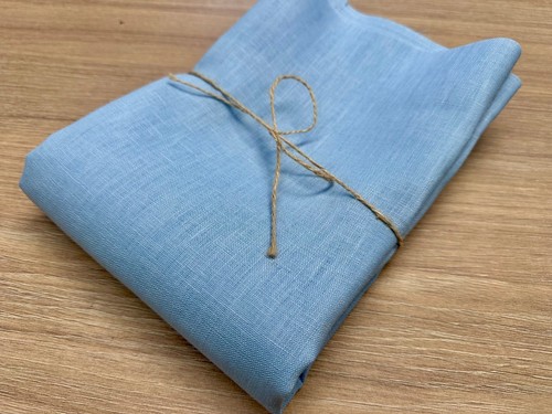 Tissu lin doux matière