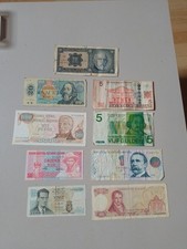 Lot 9 Billets Du Monde 