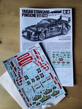 decals tamiya porsche 911 gt2 taisan starcard 1/24
