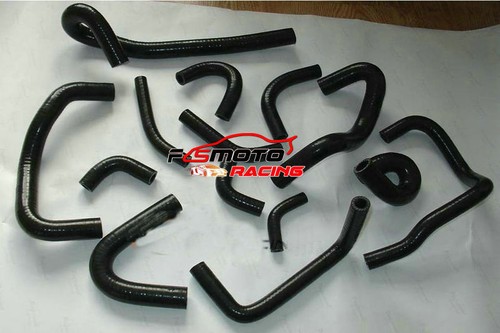 Black silicone radiator hose - black,