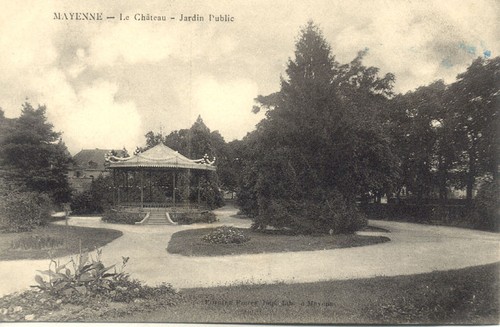 Mayenne château jardin - mayenne,