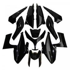 Kit carénage P2R pour Scooter Yamaha 500 Tmax 2008 à 2011 noir brillant Neuf