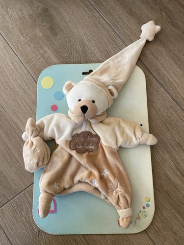 Doudou peluche ours - doudou,