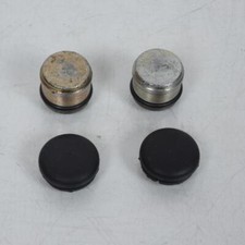 Paire bouchon de fourche origine pour scooter MBK 50 Evolis 1994 à 1995 YE50