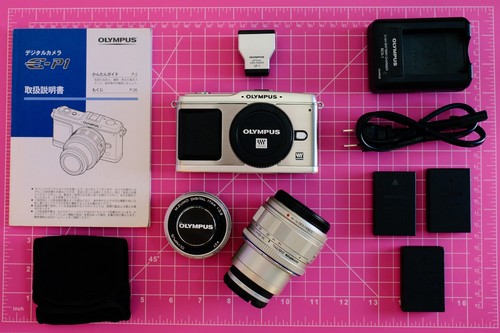 Olympus pen silver - e-p1,