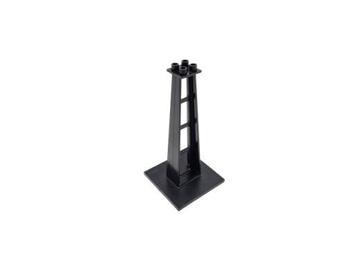 Lego monorail pilier - 9v, noir