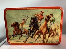 ANCIENNE BOITE METAL COURSE DE