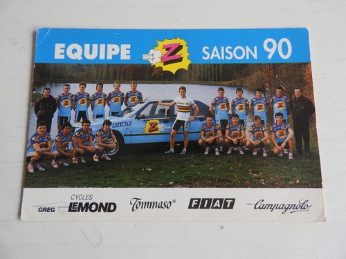 Carte postale cyclisme equipe - cyclisme,