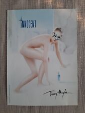 Publicité papier Parfum. Perfume Ad T. Mugler Innocent de 2004