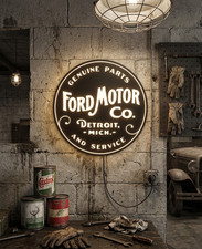 Enseigne Ford Motor Co Detroit