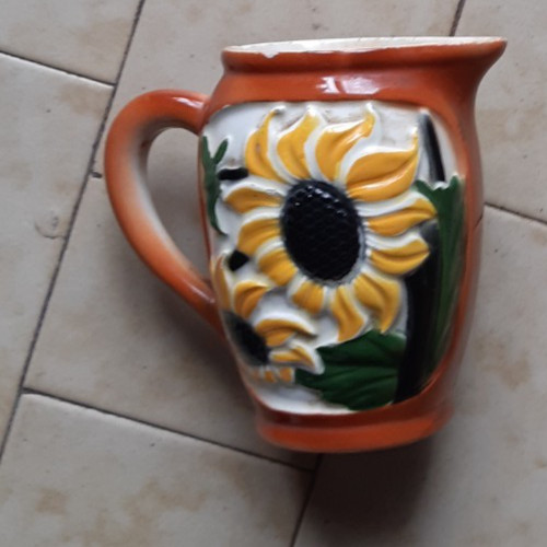 Petit pichet aux tournesols - pichet,