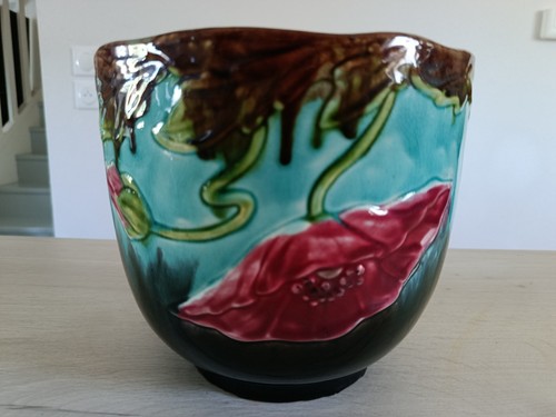 Cache pot fleur - de,