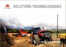 Brochure prospectus Tracteur  Massey Ferguson