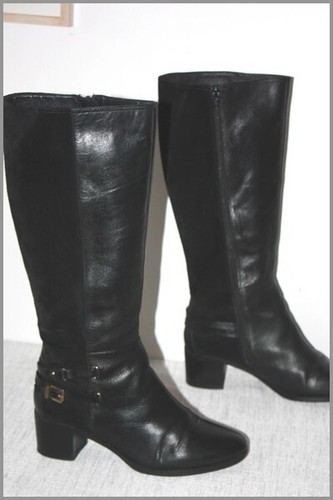 Eram bottes cuir daim - bottes, noir