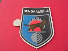 GENDARMERIE     patch gendarmerie  equipe cynophile       (xx)