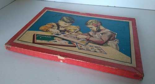 Vintage boite jeu silva - vintage, .boite