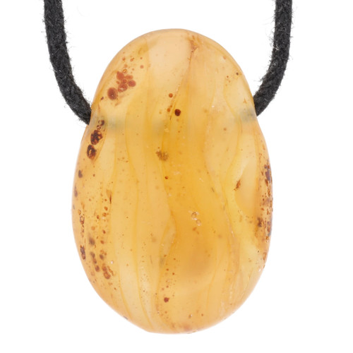 Pendentif ambre avec - pendentif,