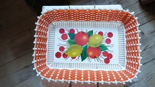 Corbeille fruits vintage - à,
