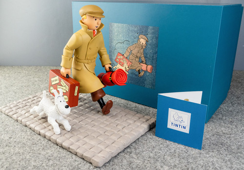Tintin homecoming statuette - homecoming:,