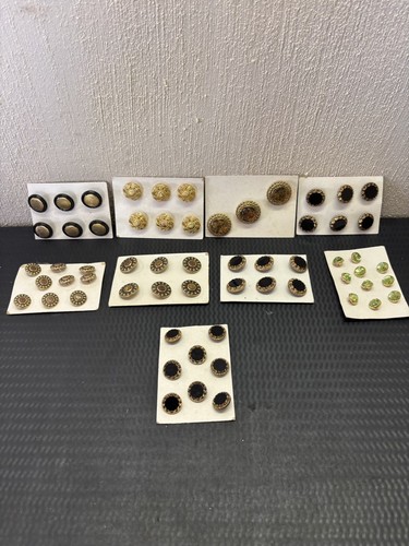 Lot boutons vintage haute - de,