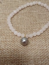 Perle tahiti8 3mm grise - de,