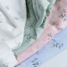 Imprimé Floral Tissu Coton Robe Matériel Jardin Brodé DIY 148cm Large