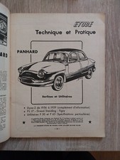 Revue Technique Panhard PL 17 Grand Standing Tigre Dyna Z F50 65 Urilitaire Rta 