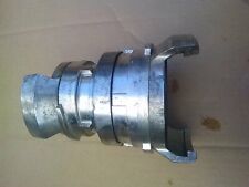 Raccord symétrique pompier gamme INOX, de réduction avec verrous DN65/DN80