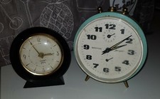 anciens reveils  1 Cadet Japy et 1 Jerger  fonctionnent