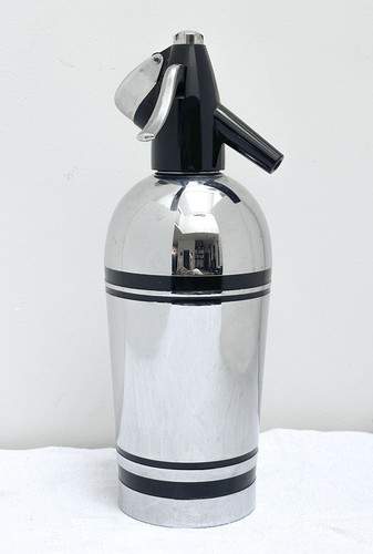 Siphon chromé eau seltz - siphon, de