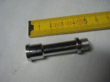 Rallonge 4 cm tube laiton chromé (1) filetée 10 mm chandelle luminaire (réf RC4)