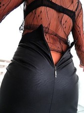 Jupe crayon originale en