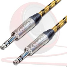 Sommer Vintage Stéréo Symétrique Pro Grade Micro Studio Câble Trs Jack Câble