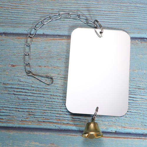 Jouet cage suspendue miroir - jouet,