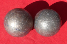 Une Paire de Boules Lyonnaise en Laiton    !