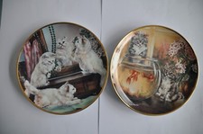 Lot de 2 assiettes déco