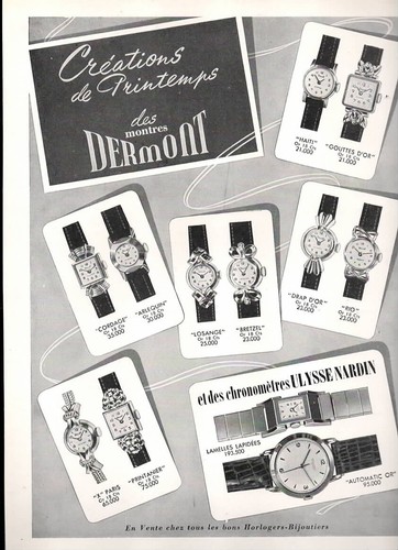 Publicite montres watches - publicite,