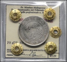 Chine 20 CENTIMES 1921 Argent