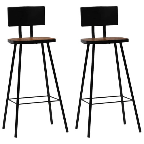 Chaises bar bois massif - de,