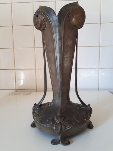 Vase lampe art nouveau - vase,