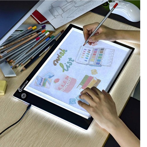 Tablette lumineuse tableau - tablette, a4,tableau